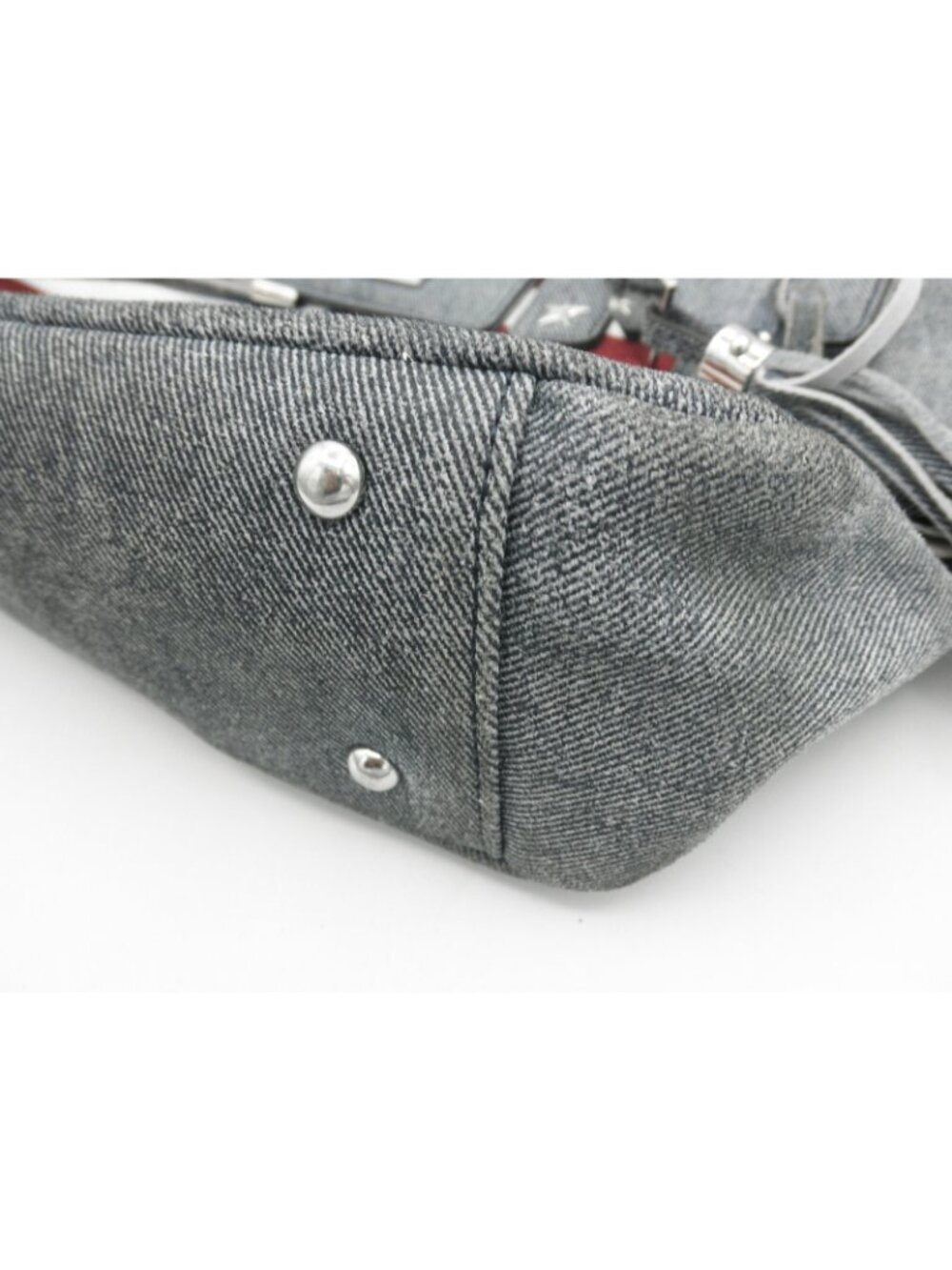 Aimee Kestenberg Hope for Warriors U.S.A. Flag Denim Shoulder Bag NEEDS WASHING! - Picture 11 of 16